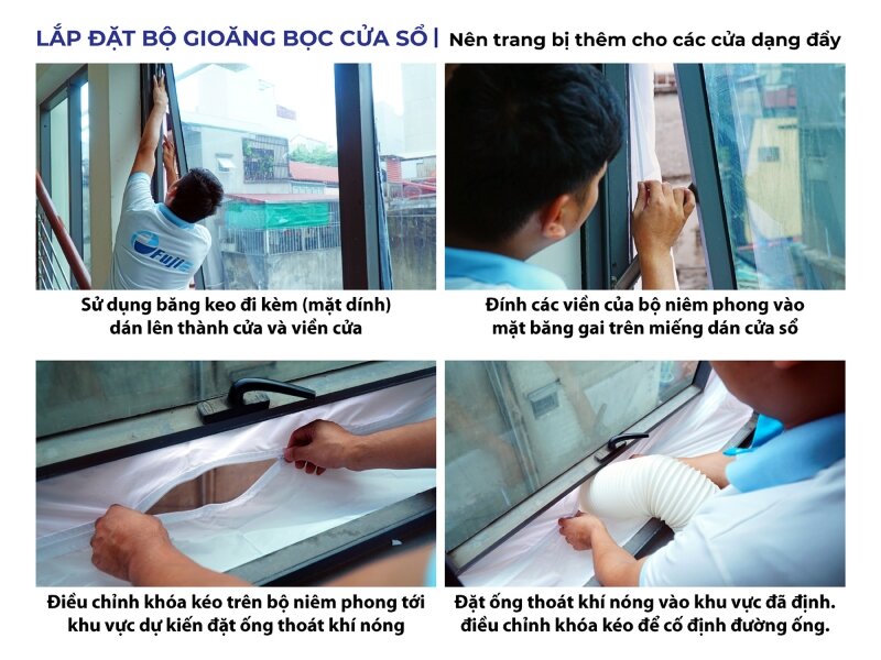 Điều hòa di động 7000 BTU FujiE MPAC7 giá chỉ 4 triệu, làm mát tốt phòng nhỏ