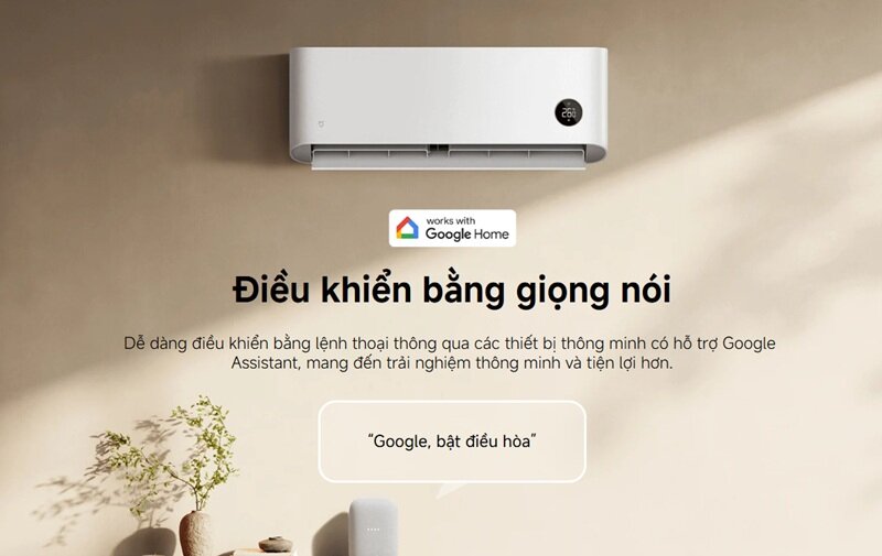 Điều hòa Xiaomi ASC-09WO/N1C5-VN bán chính hãng tại Việt Nam, rất tiết kiệm điện lại thông minh 