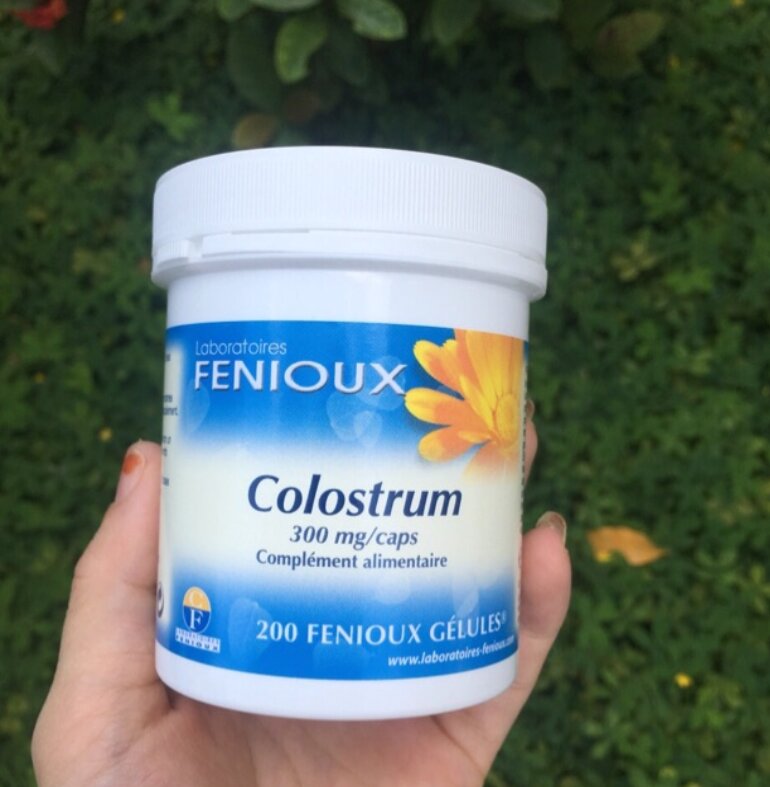 Sữa non Colostrum của Pháp Fenioux