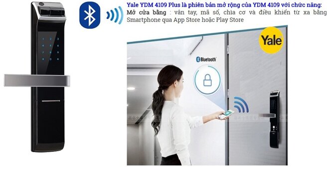 Khóa cửa điện tử Yale 4109 Plus