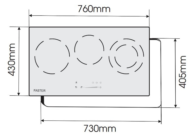 Bếp từ hồng ngoại Faster FS-713HI tiện nghi, an toàn cho mọi gia đình
