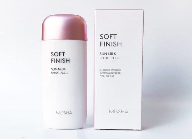 Sữa chống nắng Missha Soft Finish Sun Milk