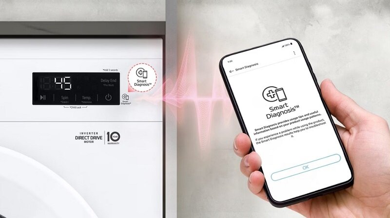 Đánh giá máy giặt LG Inverter 9kg FB1209S5M/FB1209S5W giá rẻ chỉ 6 triệu đồng