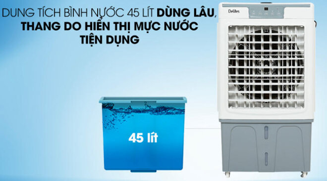 quạt điều hòa delites del-ac45ar