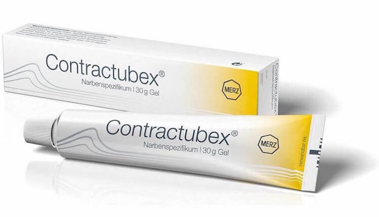 Kem trị sẹo Contractubex chuyên trị sẹo số 1 của Đức