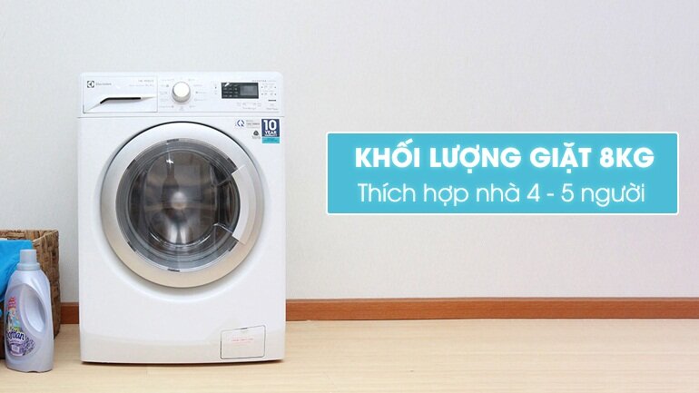 Máy giặt sấy Electrolux 8kg