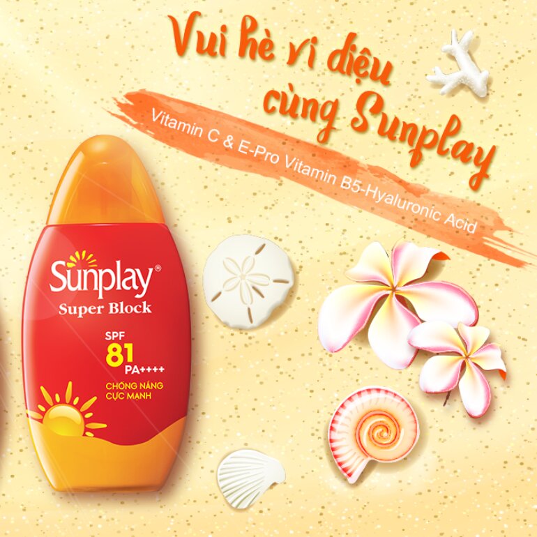 Sunplay լողափի արևապաշտպան քսուք