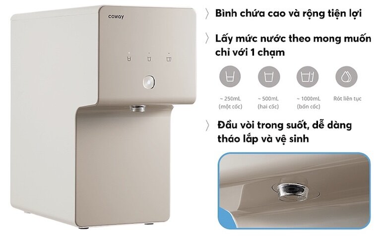 Máy lọc nước Coway Cinnamon P-6320R