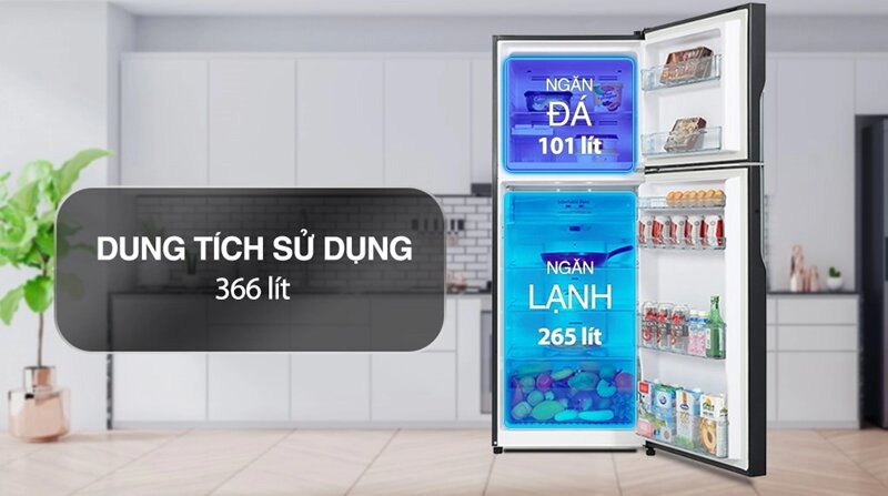 Tủ lạnh Hitachi 2 cánh R-FVX480PGV9 đời cũ vẫn hút khách nhờ loạt tính năng ấn tượng