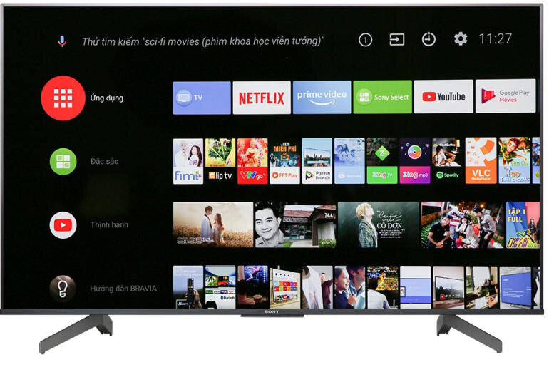 Tivi Sony KD-65X81DK sở hữu hệ điều hành Google TV trực quan dễ dàng thao tác sử dụng