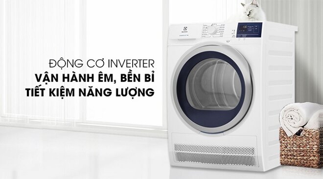 Máy sấy quần áo Electrolux EDC804CEWA