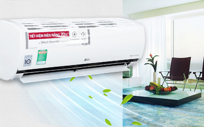 10 máy lạnh LG 2HP tốt nhất, công suất lớn mát nhanh giá từ 15tr