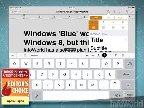 10 ứng dụng văn phòng không thể thiếu cho iPad