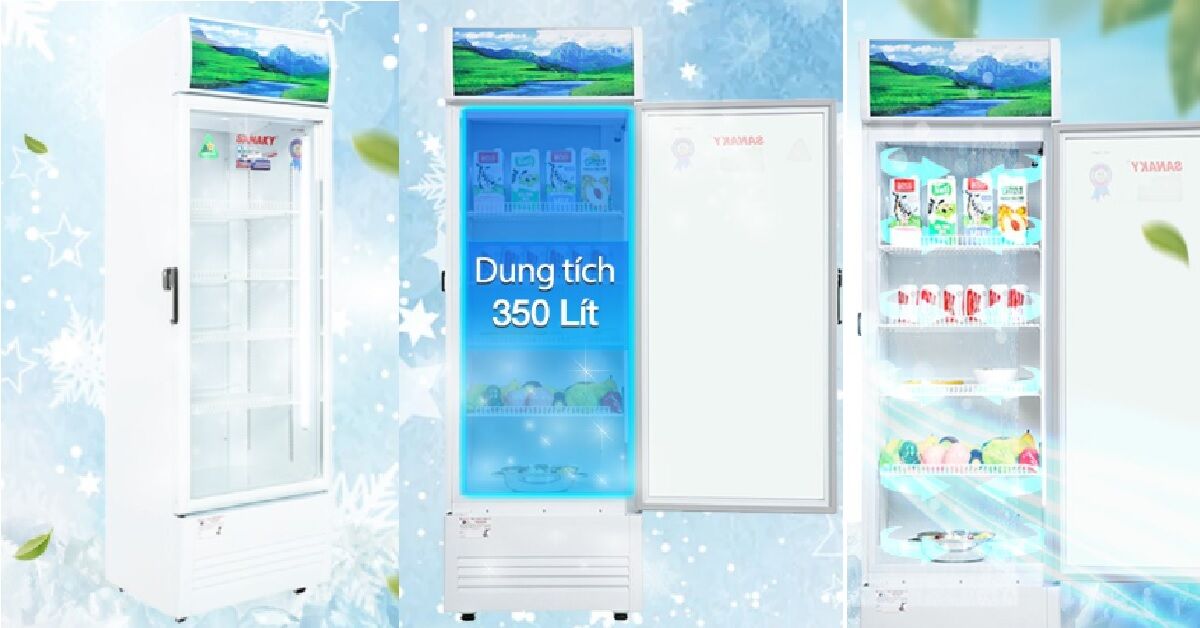 10 ưu điểm nổi bật của tủ mát Sanaky Inverter VH-3589K3
