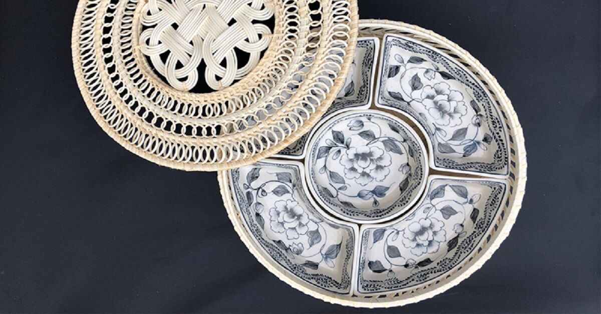 1001 hộp đựng bánh kẹo Tết bằng gỗ, nhựa, sứ, thủy tinh HOT nhất 2023