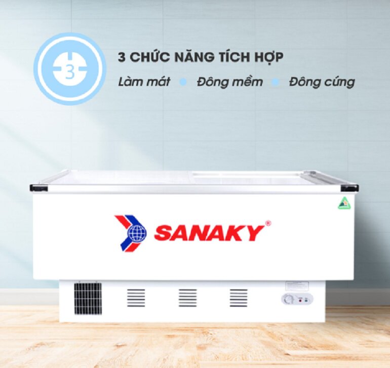 Tủ đông 999K của Sanaky