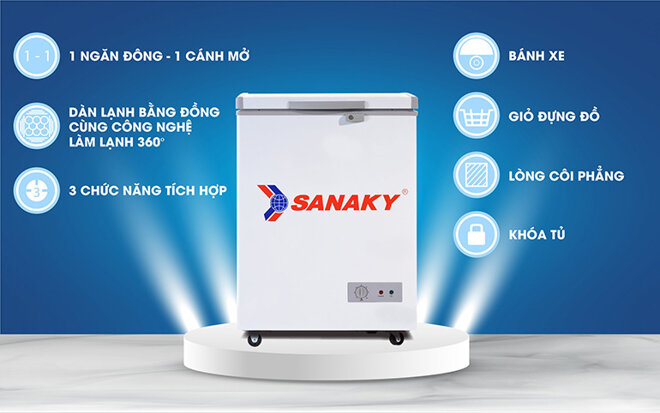 Tủ đông Sanaky VH-1599HY