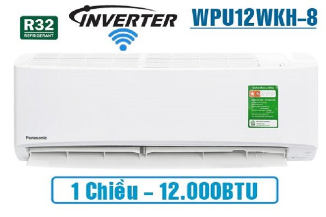 Điều hòa Panasonic 1 chiều 12000BTU CU/CS-WPU12WKH-8M