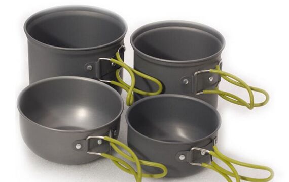 15 bộ nồi nấu ăn du lịch phượt cắm trại tốt bền nhất giá từ 500k
