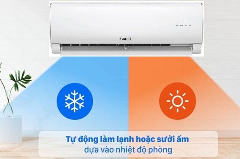 Điều hòa Funiki 2 chiều 9000 BTU HSH10TMU giá chỉ 4,7 triệu đồng mà làm mát, sưởi ấm hiệu quả