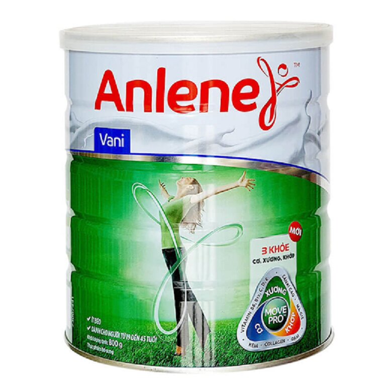 Sữa Anlene có mấy loại? Có công dụng gì?