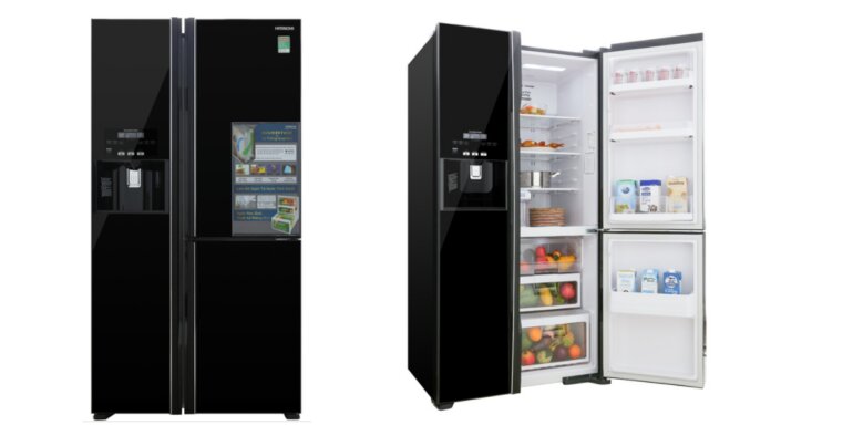 Đánh giá tủ lạnh Side by Side Hitachi R-FM800GPGV2 (GBK) 584 Lít chi tiết