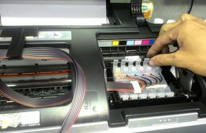 Đầu phun máy in màu Epson rất quan trọng