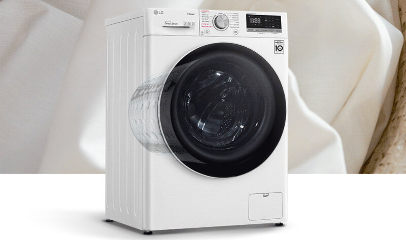 Máy giặt sấy LG FV1408G4W inverter 8.5 kg