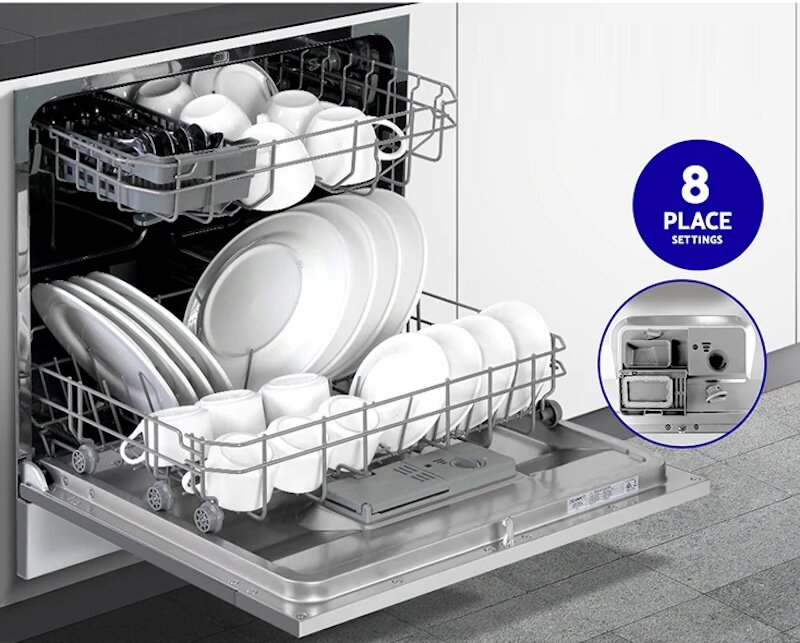 Máy rửa bát Kaff KF-SW800 giải pháp gọn gàng cho gian bếp hiện đại