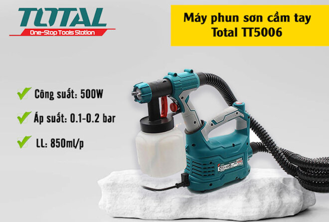 Máy phun sơn cầm tay Total TT5006