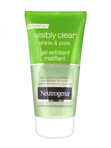 Sữa rửa mặt trị mụn Neutrogena Visibly Clear Shine & Pore Gel Exfoliant Matifiant - 150ml