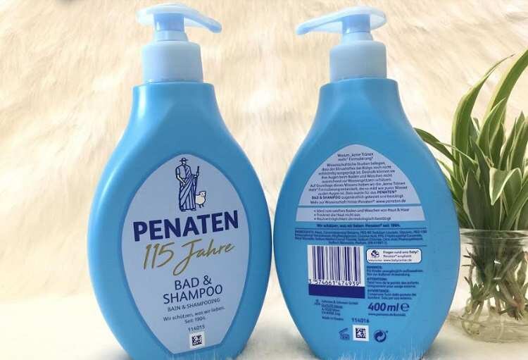 sữa tắm ngừa cảm cúm Penaten