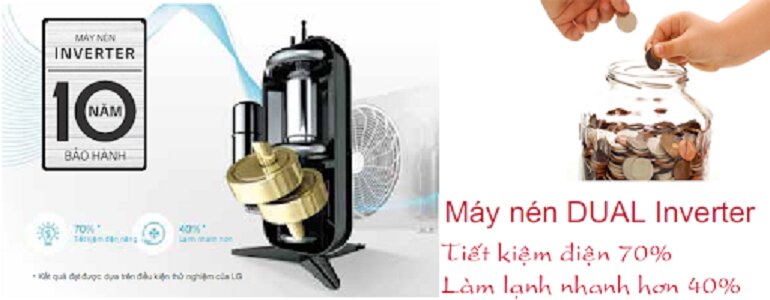 Đánh giá điều hòa LG V10WIN: Làm lạnh nhanh - Tiết kiệm điện hiệu quả