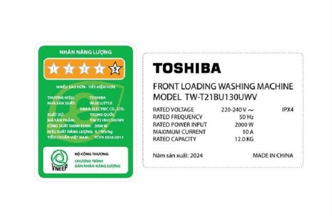 Đánh giá ưu nhược điểm của máy giặt Toshiba TW-T21BU130UWV(MG) đời mới 2025