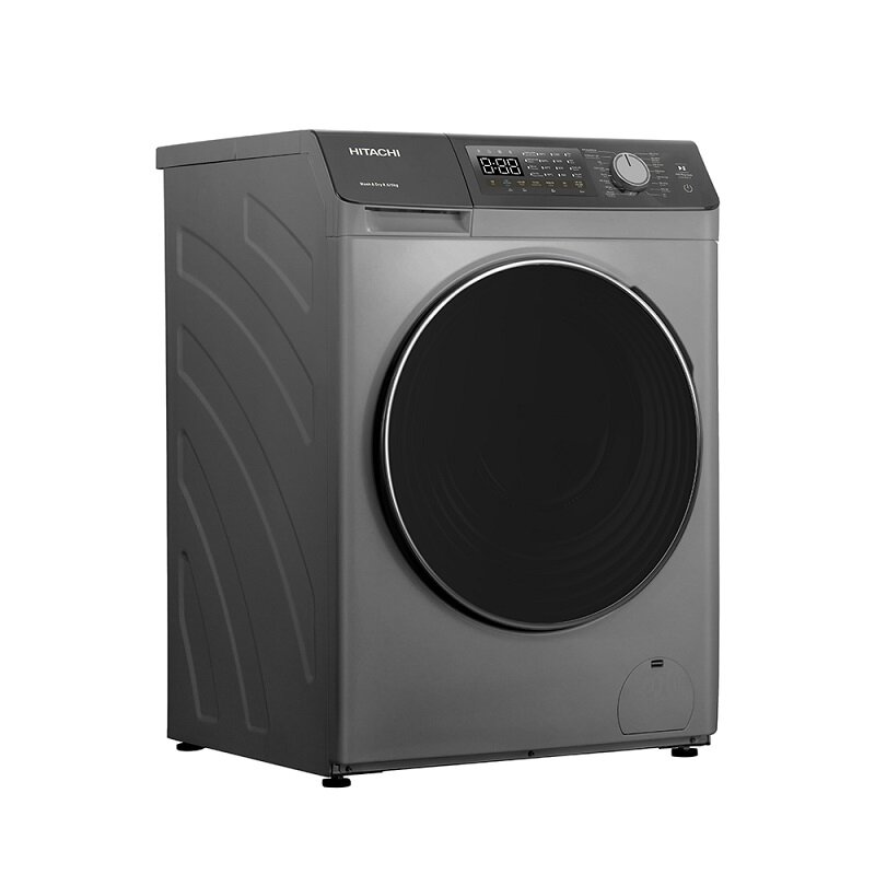 Máy giặt sấy Hitachi Inverter giặt 8.5kg, sấy 5kg BD-D852HVOS có thể được lắp đặt dễ dàng trong nhiều không gian khác nhau