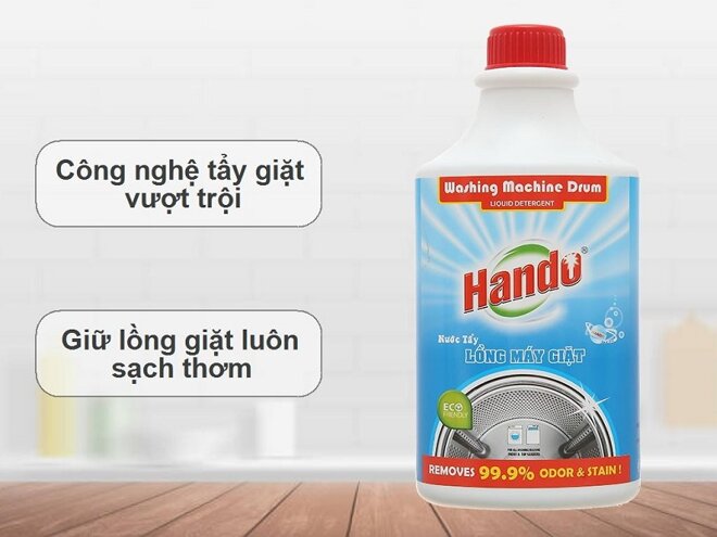 Nước vệ sinh máy giặt Hando