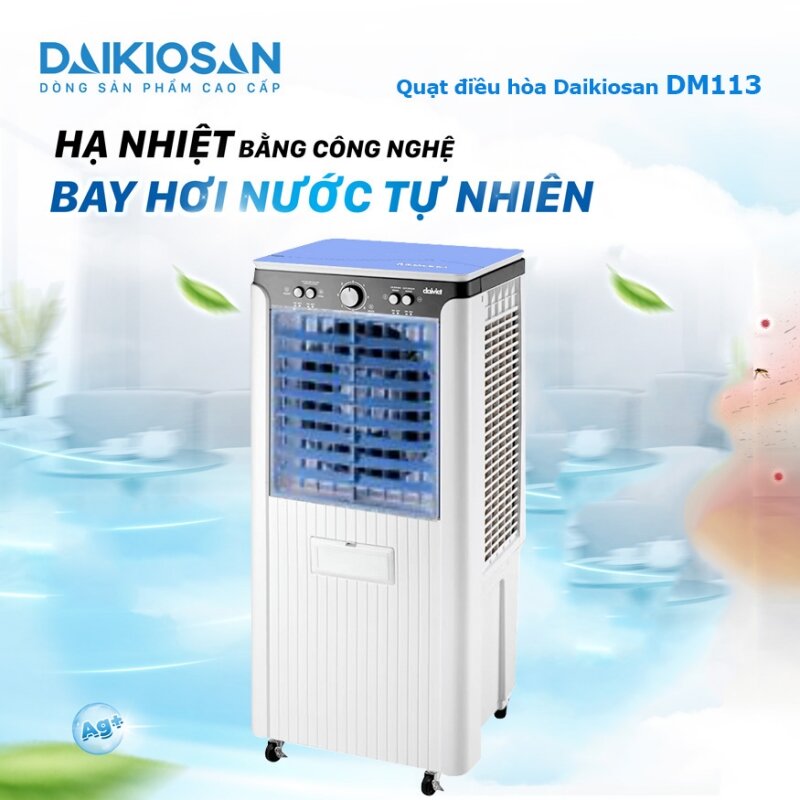 7 đặc điểm nổi bật của Daikiosan DM113: Làm mát toàn diện giữa trời nóng bức