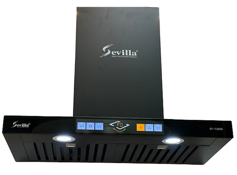 Máy hút mùi Sevilla SV-T3570 sang trọng, vận hành mạnh mẽ, thiết kế đậm chất châu Âu