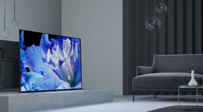 Thiết kế mảnh mai ấn tượng của Tivi OLED Sony 65 inch 65A8F, 4K HDR