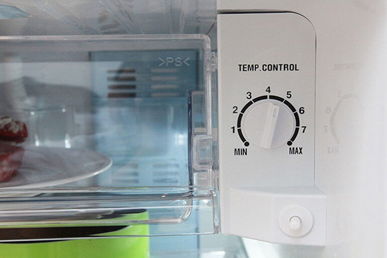 Nút điều chỉnh nhiệt độ tủ lạnh Samsung 1 dàn lạnh