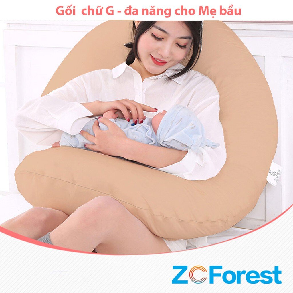 Gối chữ G đa năng ZCForest cho mẹ bầu 