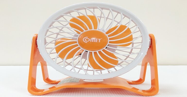 5 lý do nên sở hữu ngay quạt tích điện Comet Quạt tích điện Comet