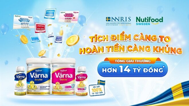 2 dòng sản phẩm sữa NutiFood Varna