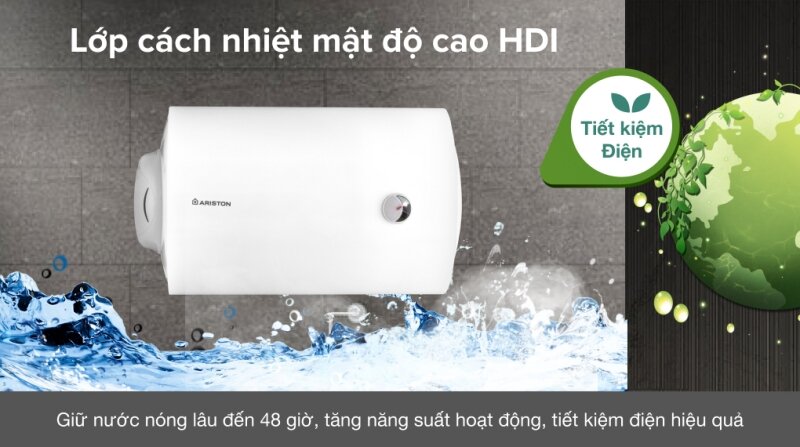 Phân tích tổng hợp ưu nhược điểm của bình nóng lạnh Ariston Pro R 50 SH