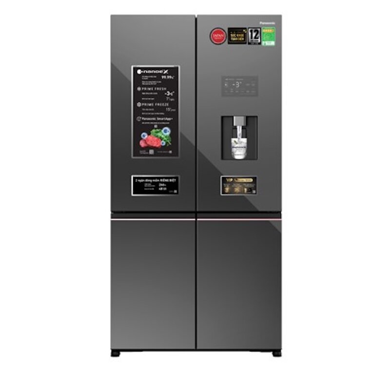 Tủ lạnh Panasonic Inverter 621 lít PRIME+ Edition Multi Door NR-XY680YMMV