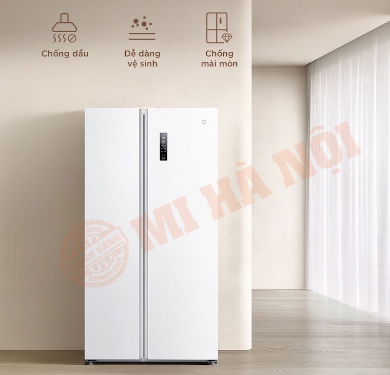 Tủ lạnh Xiaomi Mijia 616 lít màu trắng sang trọng, tính năng hiện đại