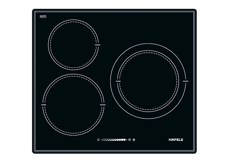 Top bếp từ Hafele 3 vùng nấu chất lượng đáng mua năm 2026, giá từ 9 triệu đồng