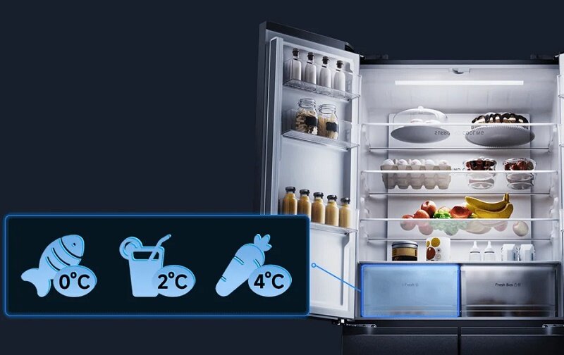 Tủ lạnh Xiaomi MRC51HMPAVN bán chính hãng tại Việt Nam với giá siêu rẻ, trang bị không phải dạng vừa đâu!