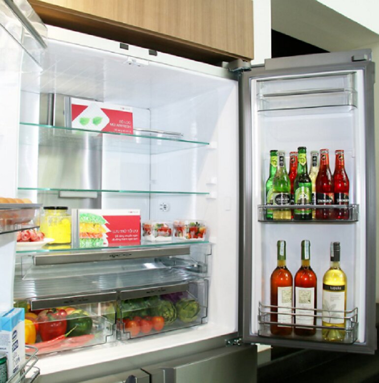 Tủ lạnh 4 cánh Hafele có khả năng làm lạnh nhanh, đồng đều