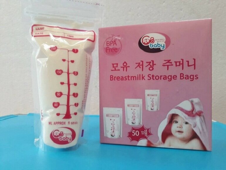Túi trữ sữa Gb baby có cảm ứng nhiệt không, có tái sử dụng lại được không, mua ở đâu thì uy tín?